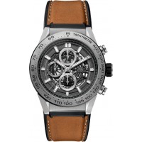 Tag Heuer Carrera Skeleton Grey Dial Men's Watch CAR2A8A-FT6072